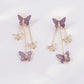 ✨ boucles d'oreilles en papillon