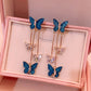 ✨ boucles d'oreilles en papillon