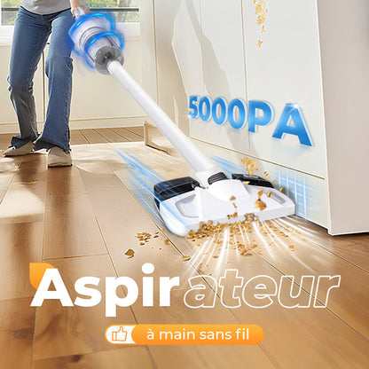 💥VENTE CHOC 2025💥 Aspirateur Balai Sans Fil Main📢📢49% DE RÉDUCTION !!!✨