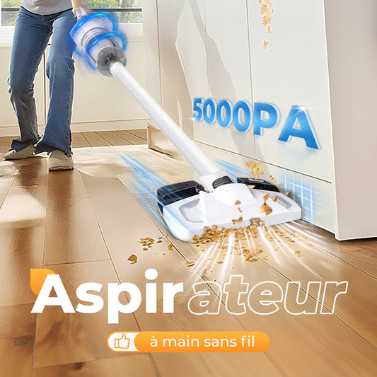 💥VENTE CHOC 2025💥 Aspirateur Balai Sans Fil Main📢📢49% DE RÉDUCTION !!!✨