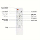 💡🪭 Ventilateur 2 en 1 Portable 2026 | Lumière + Télécommande | Qualité Premium Inégalée ✨