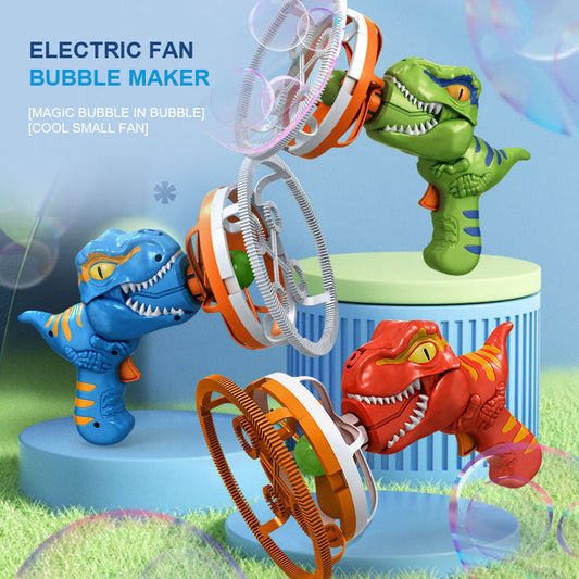 Elektrische Dinosaurier-Blasenmaschine ✈ KAUFEN SIE 2 KOSTENLOSER VERSAND