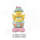 🎉 Ballons 3D sur Pied pour Pâques – Géants Lapin/Carotte/Poussin/Œuf – Décoration Festive, Gonflage à l'Air & Parfait pour Enfants/Jardin 🌷