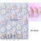 🌸 ACHETEZ 1, OBTENEZ 1 GRATUIT! 💅 Autocollants pour ongles floraux 5D – Effet relief, tenue longue & pose sans UV – Manucure chic en quelques minutes ✨