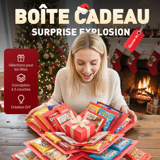 ⏰Soldes de Noël limités 50 % DE RÉDUCTION !!🎄Plus de 50 000 exemplaires vendus ! 🎁✨Kit de boîte cadeau surprise explosion