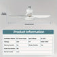 💡🪭 Ventilateur 2 en 1 Portable 2026 | Lumière + Télécommande | Qualité Premium Inégalée ✨