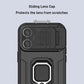 Battle Bear Push Window Rings Case for iPhone