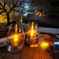 ✨6Pack Solar Power Bougies chauffe-plat d'extérieur sans flamme scintillantes IP65 étanches Lampe de table LED Bougies avec capteur crépusculaire pour lanterne Jardin Camping Fête Décorations d'intérieur Couleur chaude