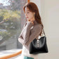 Geräumige Crossbody-Tasche aus PU-Leder mit mehreren Fächern