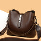 Geräumige Crossbody-Tasche aus PU-Leder mit mehreren Fächern