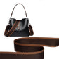 Geräumige Crossbody-Tasche aus PU-Leder mit mehreren Fächern