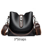 Geräumige Crossbody-Tasche aus PU-Leder mit mehreren Fächern