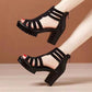 👡 50% DE RÉDUCTION! 🌸 Sandales Antidérapantes à Talons Hauts pour Femmes – Stables, Élégantes & Parfaites pour Toute Occasion 🌟