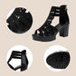 👡 50% DE RÉDUCTION! 🌸 Sandales Antidérapantes à Talons Hauts pour Femmes – Stables, Élégantes & Parfaites pour Toute Occasion 🌟