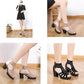 👡 50% DE RÉDUCTION! 🌸 Sandales Antidérapantes à Talons Hauts pour Femmes – Stables, Élégantes & Parfaites pour Toute Occasion 🌟