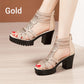👡 50% DE RÉDUCTION! 🌸 Sandales Antidérapantes à Talons Hauts pour Femmes – Stables, Élégantes & Parfaites pour Toute Occasion 🌟