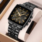 ⌚ 50% DE RÉDUCTION ! 🔥 Montre à Quartz Multifonctionnelle pour Hommes – Triple Cadran, Boîtier Acier Inoxydable & Étanche 30M – Élégante, Durable et Polyvalente – 5 Coloris ✨💪