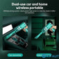 Aspirateur de Voiture Sans Fil 120W Ultra-Puissant - Aspirateur à Main Rechargeable avec Aspiration Cyclonique - Solution de Nettoyage Auto Ultra-Portable et Sans Effort