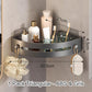📢📢50% DE RÉDUCTION !! ⏰ Étagère de douche d'angle sans perçage avec crochets – Robuste, gain de place & facile à installer – idéale pour la salle de bain 🧴