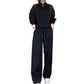 ⏳Spécial à durée limitée⏰Ensemble sweat-shirt court et pantalon large👚👖