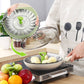 📢📢40% DE RÉDUCTION !! ⏰ Panier Vapeur Pliable en Acier Inoxydable – Polyvalent, Compact, Pratique 🥦