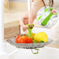 📢📢40% DE RÉDUCTION !! ⏰ Panier Vapeur Pliable en Acier Inoxydable – Polyvalent, Compact, Pratique 🥦