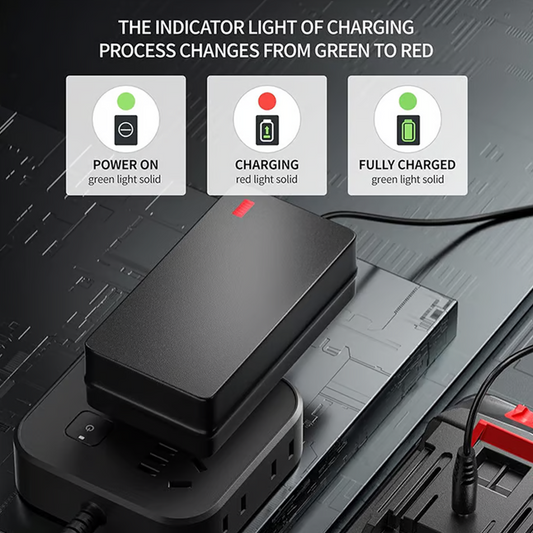 💎50% DE RÉDUCTION💎Adaptateur universel haute efficacité pour chargeur de batterie au lithium – Charge rapide & sûre, compatible avec drones, trottinettes et plus encore🔋⚡