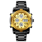 📢📢50% DE RÉDUCTION !! ⏰ Montre Analogique-Numérique Militaire Étanche pour Hommes – 48mm, Multifonction & Bracelet en Acier Inoxydable ! 🕰️💪