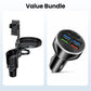 🚗 50% DE RÉDUCTION! 🥤 Extenseur de Porte-Gobelet de Voiture Rotatif 4-en-1 – Supports Multi-Tailles, Rotation à 360° & Installation Facile ✨