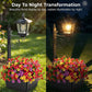 💎 50% OFF! 💎 Lampe Solaire de Jardin avec Base Jardinière – Lueur Vintage Chaleureuse, Design en Fer Tout-Temps & Double Fonction 🌸🌙