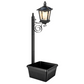 💎 50% OFF! 💎 Lampe Solaire de Jardin avec Base Jardinière – Lueur Vintage Chaleureuse, Design en Fer Tout-Temps & Double Fonction 🌸🌙