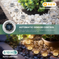 📢📢50 % de réduction ⏰💧☀️ Luminaire encastré solaire étanche pour l'extérieur – Lot de 2