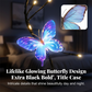 🦋✨ PROMO -50% ! Guirlande Lumineuse Papillon LED Flexible – 8 Modes, USB, Décoration Murale & Ambiance (1,6 m)