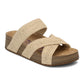 👡 50% DE RÉDUCTION ! Sandales Femme à Talon Compensé – Lanières Entrecroisées, Style Chic & Confortable 🍂