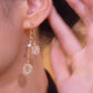 💎 LIMITÉ 60% DE RÉDUCTION ! ✨ Boucles d'Oreilles Goutte à Franges – Cristal Brillant, Argent 925 & Léger 🌟