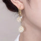 💎 LIMITÉ 60% DE RÉDUCTION ! ✨ Boucles d'Oreilles Goutte à Franges – Cristal Brillant, Argent 925 & Léger 🌟