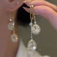 💎 LIMITÉ 60% DE RÉDUCTION ! ✨ Boucles d'Oreilles Goutte à Franges – Cristal Brillant, Argent 925 & Léger 🌟