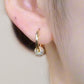 🥳SOLDES 2026🥳💞Plus de 50 000 exemplaires vendus !💥50 % de réduction ! 🔥 Boucles d'oreilles en cercle doré avec petite boule – Hypoallergéniques, éclat durable et idéales pour un usage quotidien 🌟