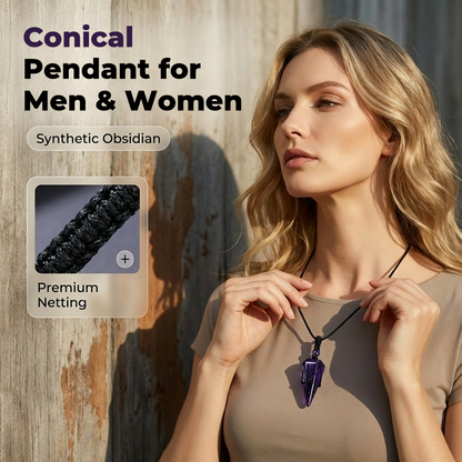 💎 50% DE RÉDUCTION! ✨ Pendentif Conique pour Hommes et Femmes – Design Minimaliste, Métal Hypoallergénique & Parfait Pour Un Usage Quotidien ou Offrir 🎁