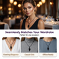 💎 50% DE RÉDUCTION! ✨ Pendentif Conique pour Hommes et Femmes – Design Minimaliste, Métal Hypoallergénique & Parfait Pour Un Usage Quotidien ou Offrir 🎁