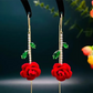 💐60% DE RÉDUCTION ! Boucles Tige Cristal – Élégance Quotidienne & Look Féminin 🦢🌸【Offre Limitée】