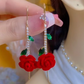 💐60% DE RÉDUCTION ! Boucles Tige Cristal – Élégance Quotidienne & Look Féminin 🦢🌸【Offre Limitée】