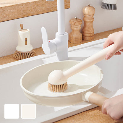 📢📢50 % DE RÉDUCTION !! ⏰Ensemble de brosses à casserole pivotables à suspendre – Brosses de nettoyage facile pour casseroles, poêles et éviers