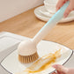 📢📢50 % DE RÉDUCTION !! ⏰Ensemble de brosses à casserole pivotables à suspendre – Brosses de nettoyage facile pour casseroles, poêles et éviers
