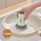 📢📢50 % DE RÉDUCTION !! ⏰Ensemble de brosses à casserole pivotables à suspendre – Brosses de nettoyage facile pour casseroles, poêles et éviers