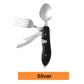 🍴 PROMO LIMITÉE 50% DE RÉDUCTION ! ✨ Couvert Multifonction 4 en 1 – Extérieur, Pliable, Léger ✨