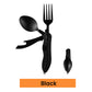 🍴 PROMO LIMITÉE 50% DE RÉDUCTION ! ✨ Couvert Multifonction 4 en 1 – Extérieur, Pliable, Léger ✨