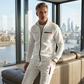 🧥 50% DE RÉDUCTION 🎨 Ensemble homme 2 pièces – Veste zippée & pantalon imprimé, tissu doux & coupe décontractée – Style urbain, confortable & parfait pour le quotidien ou les voyages 👔