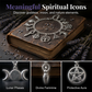 📢📢40% DE RÉDUCTION !! ⏰ Bracelet vintage paganiste à breloques – Symboles spirituels & finition antique – Parfait pour le style bohème – ajoute une touche mystique à votre quotidien 🌙🌿