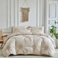 🛏️ 50% DE RÉDUCTION ✨ Parure de housse de couette à plis pincés – Design élégant & finition raffinée – Tissu doux, respirant & lavable – parfaite pour une chambre chic et confortable 🌙🌸